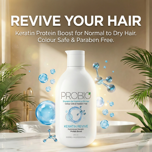 Godrej Professional Probio Keratin Revive Shampoo  (250 ml)