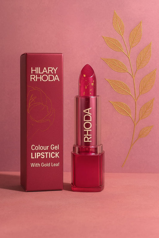 Hilary Rhoda Colour Gel Lipstick | Super Hydrating | Soft Formulation for Delicate Lips | Semi_Glossy Finish | PH Colour-Changing & Highly Pigmented Lipstick | 3.6g (Shade-3 )