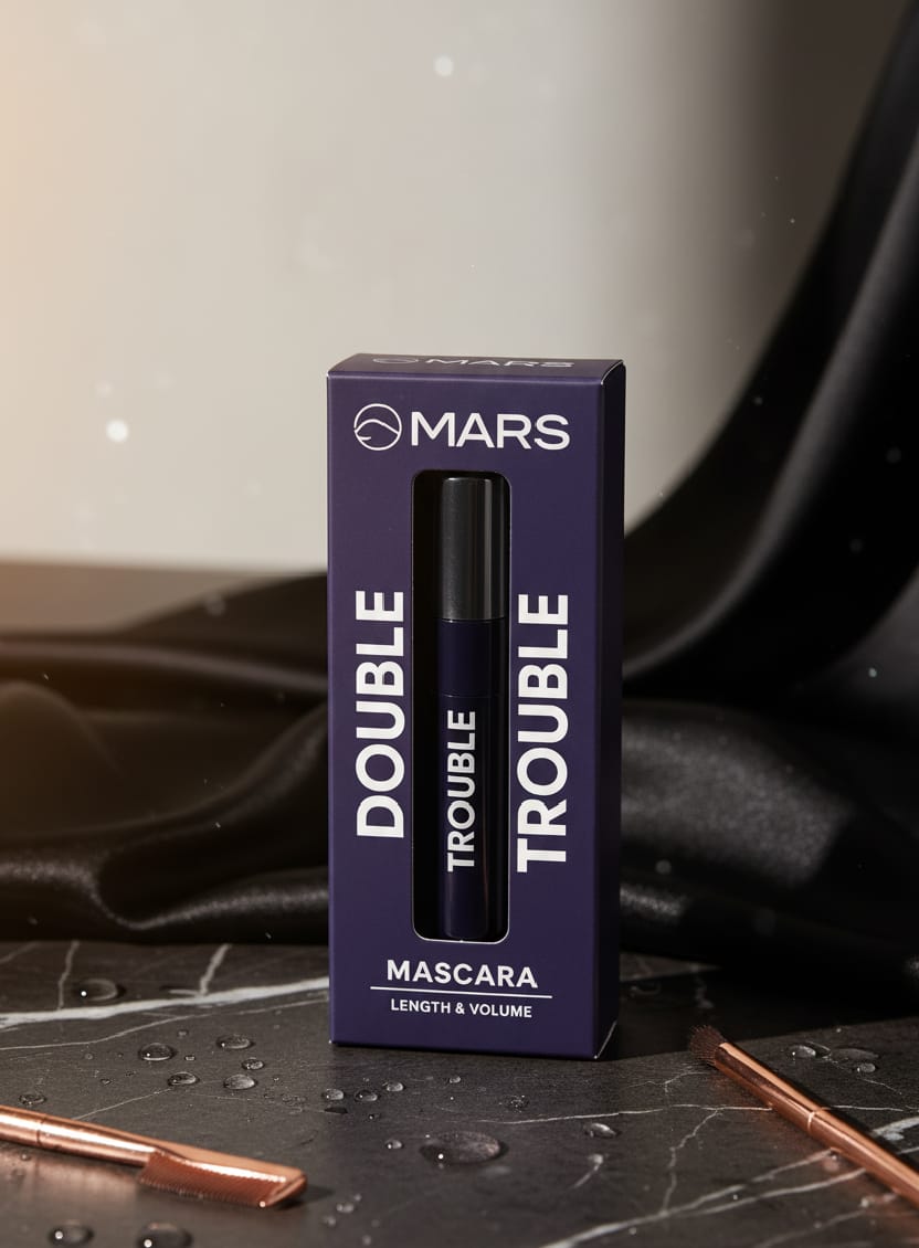 MARS 2 Step Volumizing and Lengthening Long Lasting Double Trouble Length & Volume 15 ml